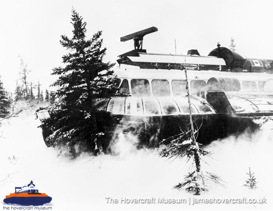 SRN6 with the Canadian Coastguard -  (credit: The <a href='http://www.hovercraft-museum.org/' target='_blank'>Hovercraft Museum Trust</a>).
